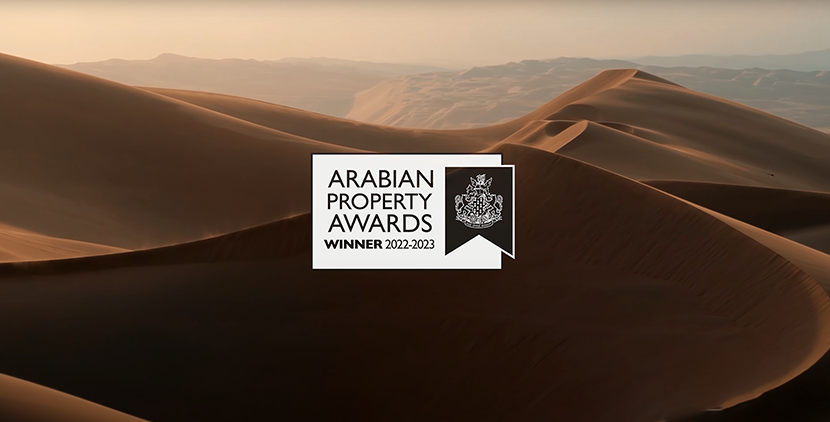 Reportage Group празднует победу на церемонии вручения наград Arabian Property Awards 2022-23