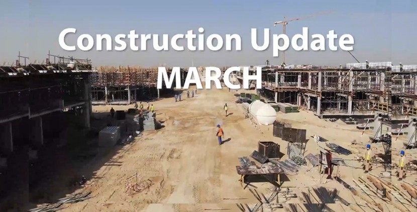 All Project Construction Update Video for March 2021