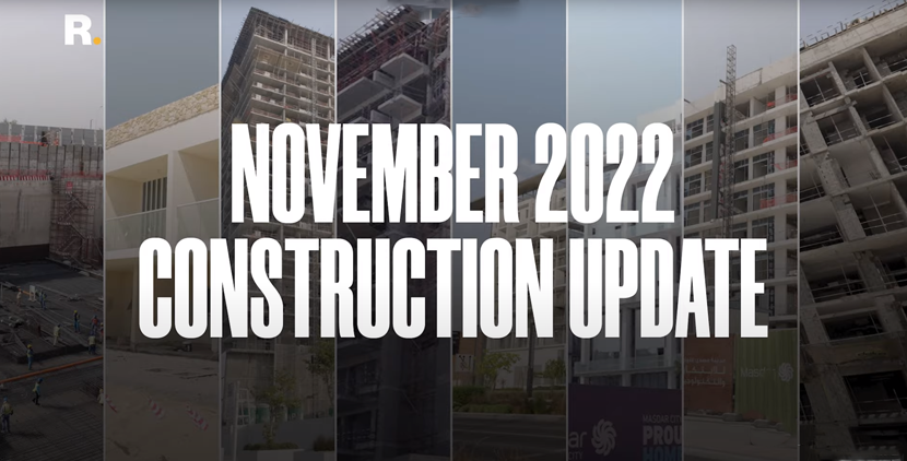 Отчет о ходе строительства – ноябрь 2022 г.