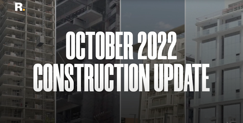 Отчет о ходе строительства – октябрь 2022 г.